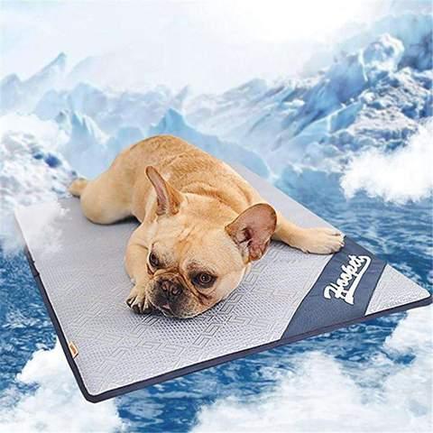Dog Cooling Mat Summer Pad Mat For Dogs Cat Breathable Blanket Cat Ice Pads Washable Sofa Breathable Pet Dog Bed Pet Mat - Dog Hugs Cat