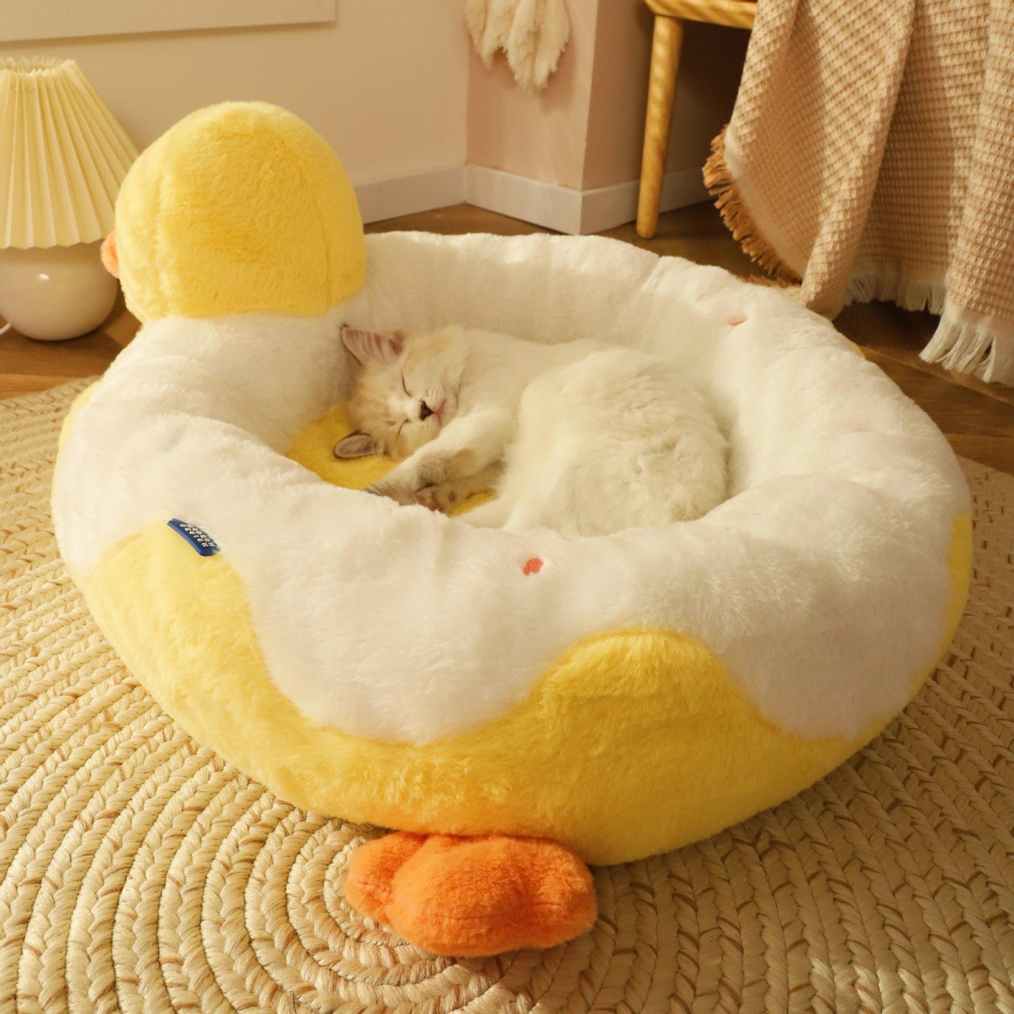 All Season All-Purpose Warm Pet Products Cat Bed - Dog Hugs Cat