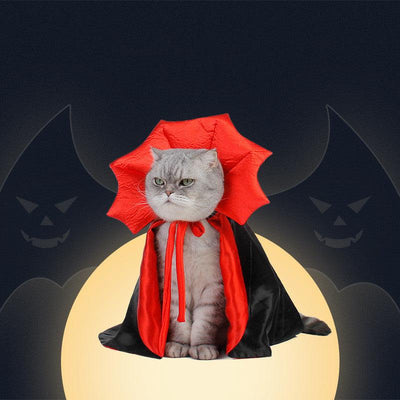 Halloween Pet Costumepet Halloween Cape Vampire King - Dog Hugs Cat