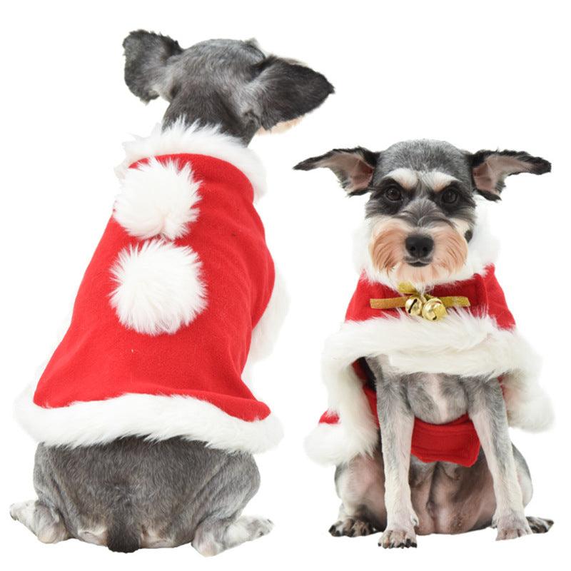 Cute Dog Cat Costume Christmas Cloak Halloween Disguise Cat - Dog Hugs Cat