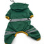 Waterproof Dog Cat Raincoat Clothes Reflective Hoodie Xs-Xxl - Dog Hugs Cat