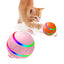 Pet New Cat Wicked Ball Toy Intelligent Ball Usb Cat Toys Self Rotating Ball Automatic Rotation Ball - Dog Hugs Cat