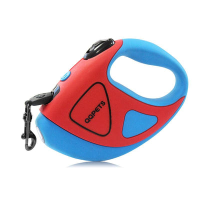 Pet Dog Automatic Retractable Fiber Leash Night Safety Led Shining Automatic Stretching Dog Hand Holding Rope Pet Supplies - Dog Hugs Cat