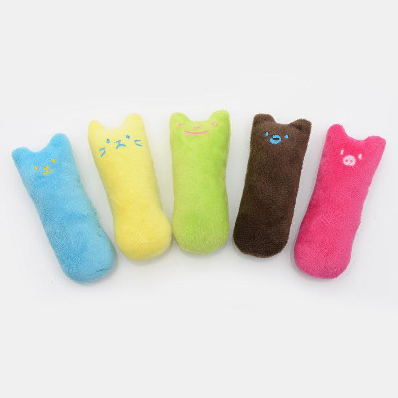 Popular High Quanlity Cute Interactive Fancy Pets Teeth Grinding Catnip Toys Claws Thumb Bite Cat Mint - Dog Hugs Cat