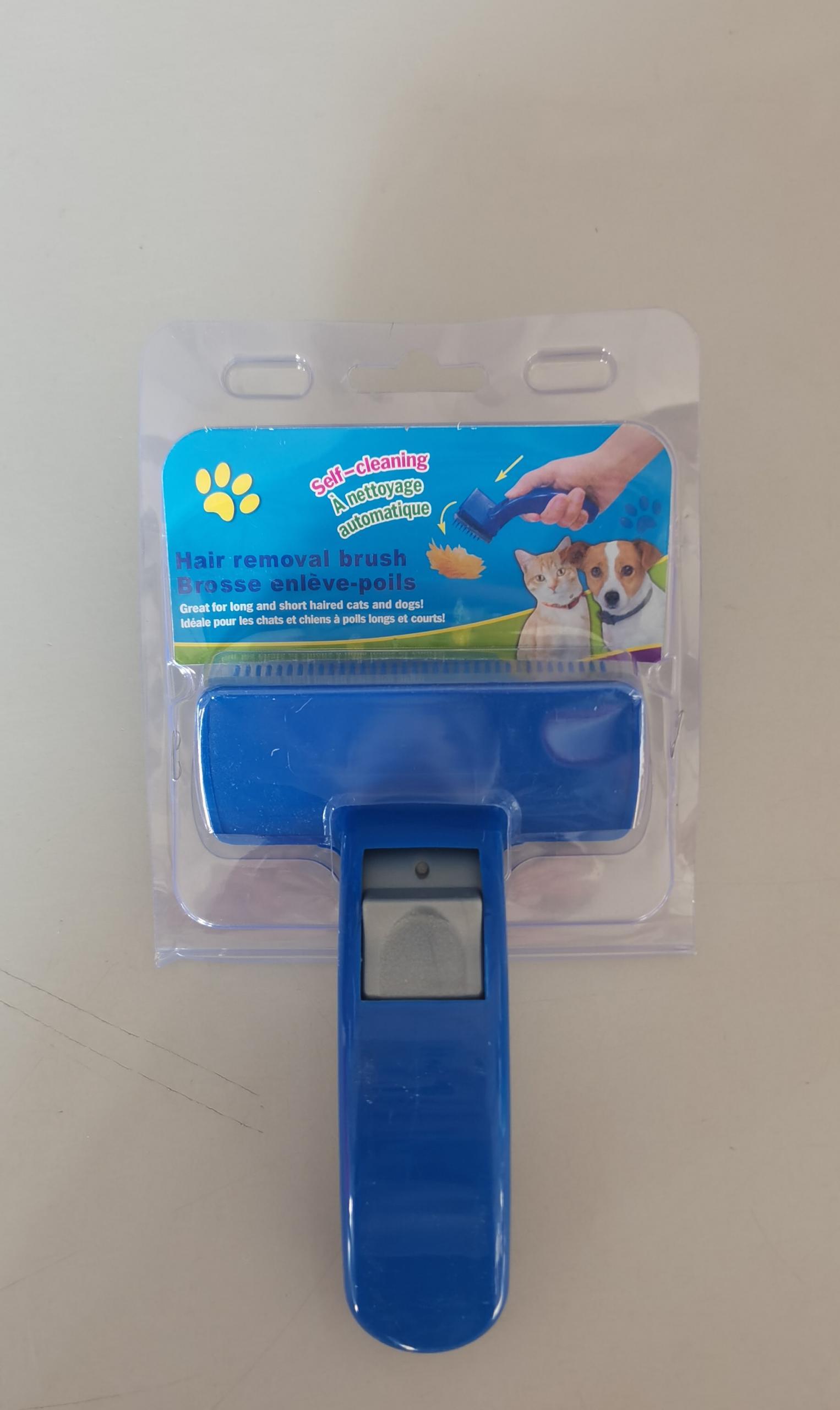 Pet Brush Comb Puppy Dog Cats Self Cleaning Combs Hair Trimmer Grooming Tools For Dog Animals Pet Cleaning Supplies - Dog Hugs Cat