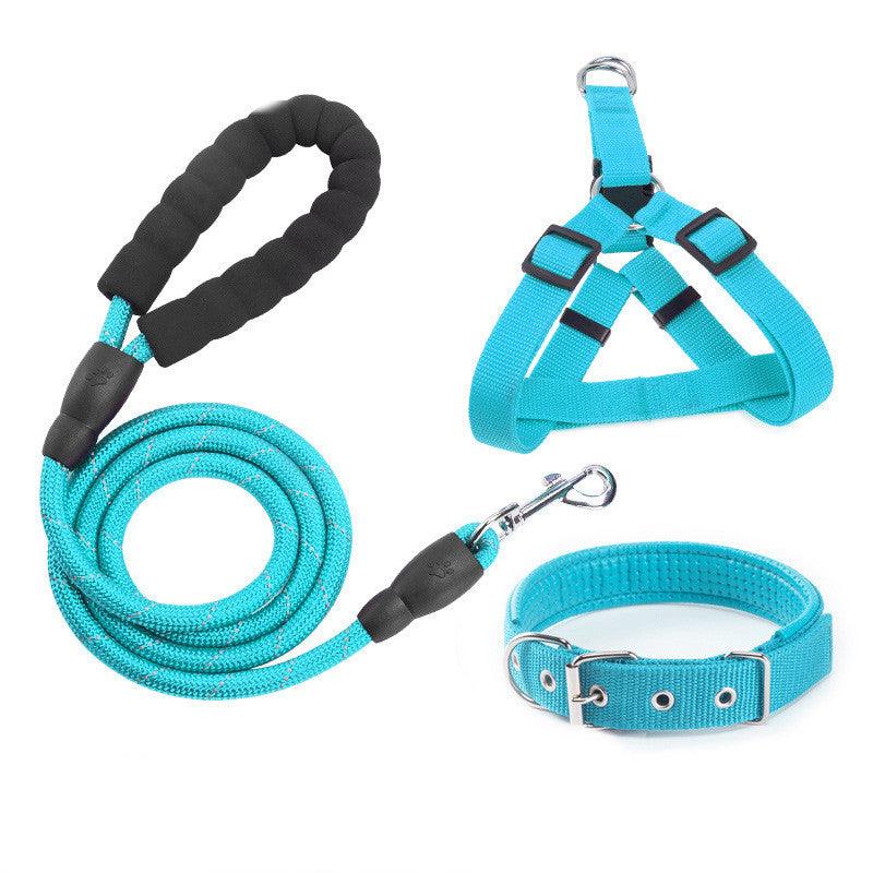 Eva Reflective Pet Dog Leash Collar Set - Dog Hugs Cat