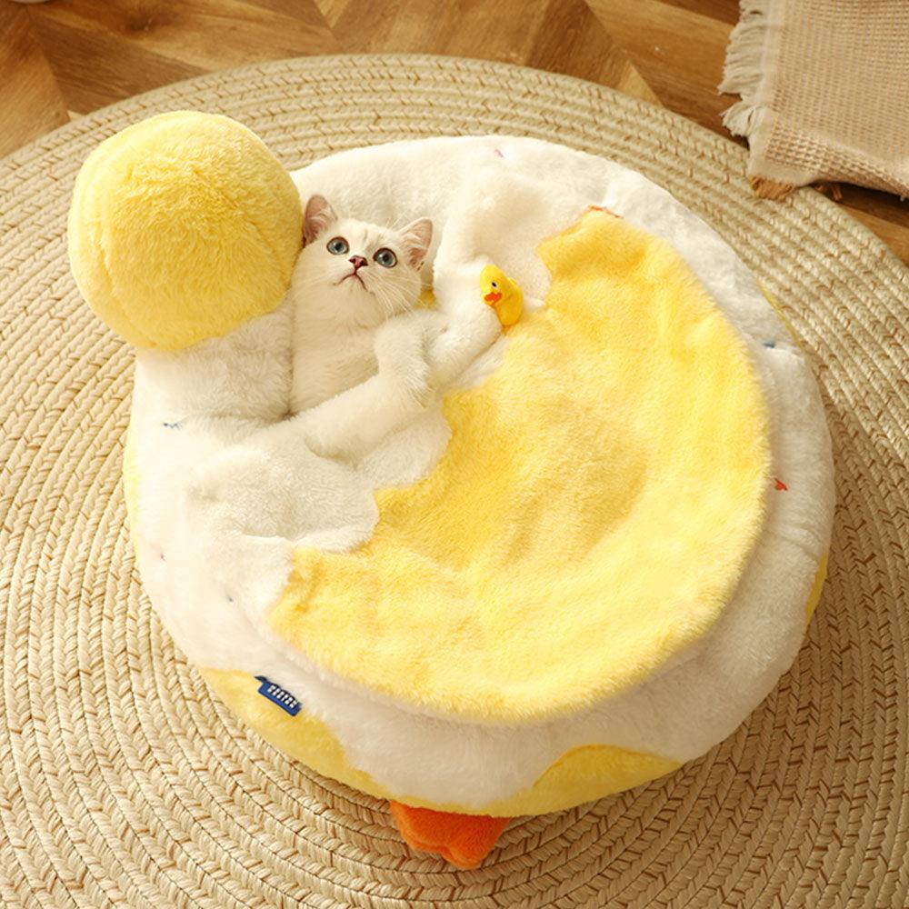 All Season All-Purpose Warm Pet Products Cat Bed - Dog Hugs Cat