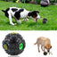 Pet Dog Treat Trainning Chew Sound Food Dispenser Toy Squeaky Giggle Ball - Dog Hugs Cat