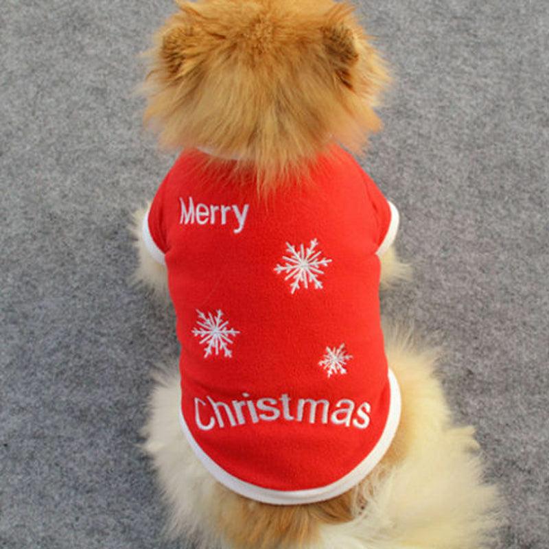 Christmas Pet Costume - Dog Hugs Cat