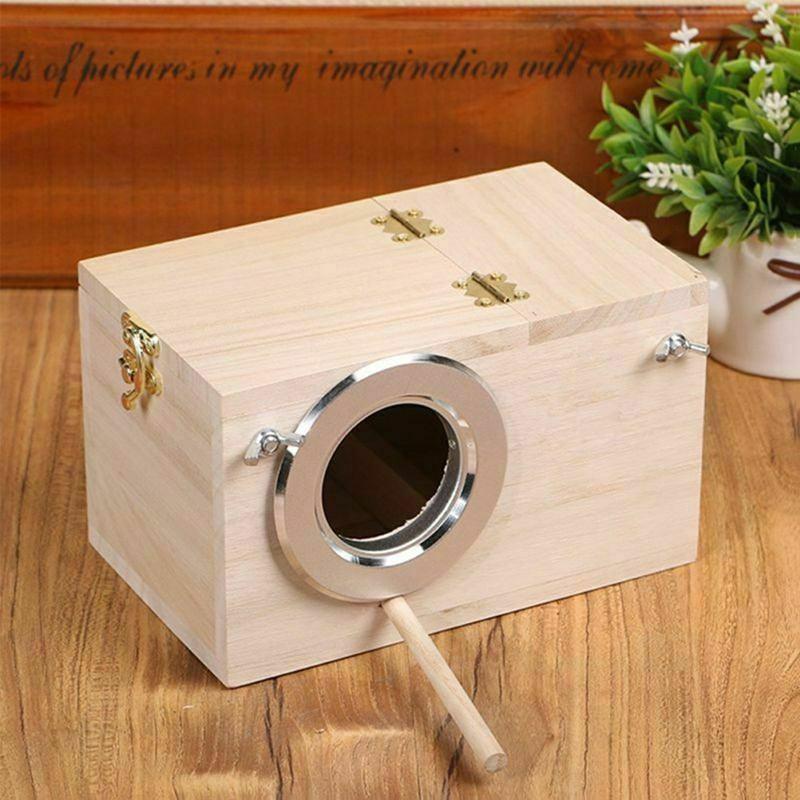 Wooden Birdhouse - Dog Hugs Cat