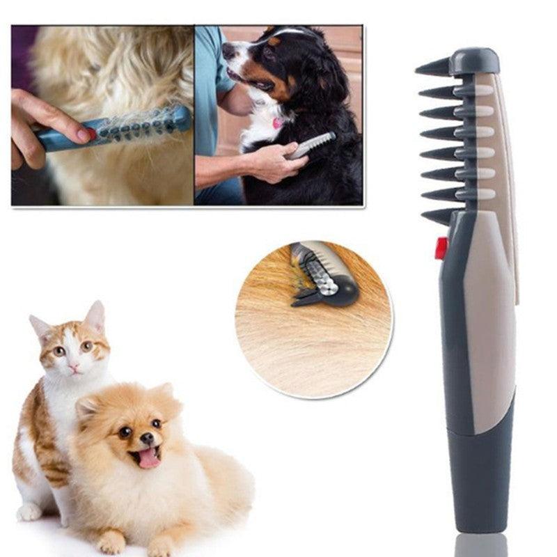 The Electric Pet Grooming Comb - Dog Hugs Cat