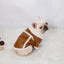 Winter Clothing Plush Zipper Warm Pu Leather Dog Clothes - Dog Hugs Cat