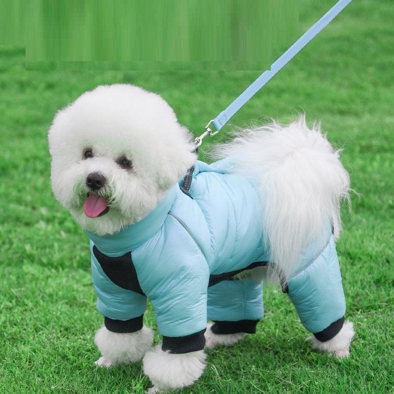 Pet Anti-Light Warm New Article Clothing Winter Dog Down Jacket Waterproof Pets Clothes For Small Dogs - Dog Hugs Cat