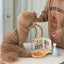 Winter Teddy Bear Cat Dog Pet Clothing - Dog Hugs Cat