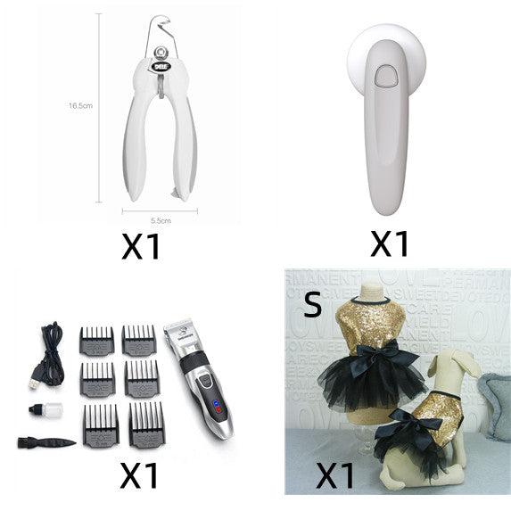 Pet Electric Hair Trimmer Pet Cleaning Products - Dog Hugs Cat