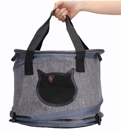 Fodable Pet Dog Cat Carrier Bag Outdoor Travel Cat Tunnel Toys Portable Puppy Carriers Cat Litter Sleeping Bed Nest - Dog Hugs Cat