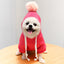 Fruit Dog Clothes Two-Legged Hooded Outfits Green Fleece Clothing Autumn Winter Hoodies - Dog Hugs Cat