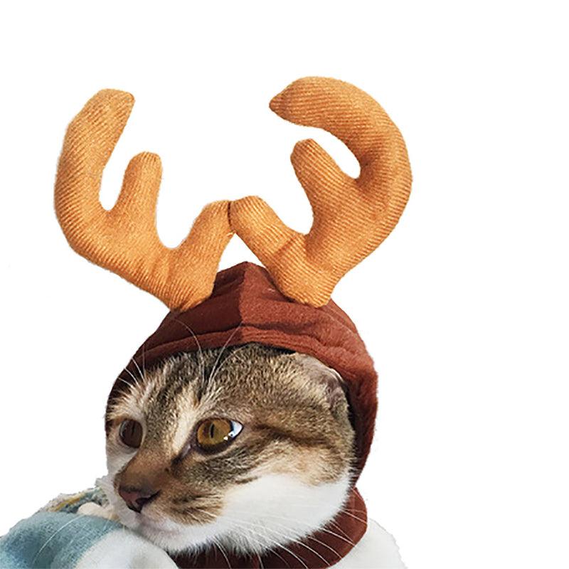 Cute Dog Cat Costume Christmas Cloak Halloween Disguise Cat - Dog Hugs Cat