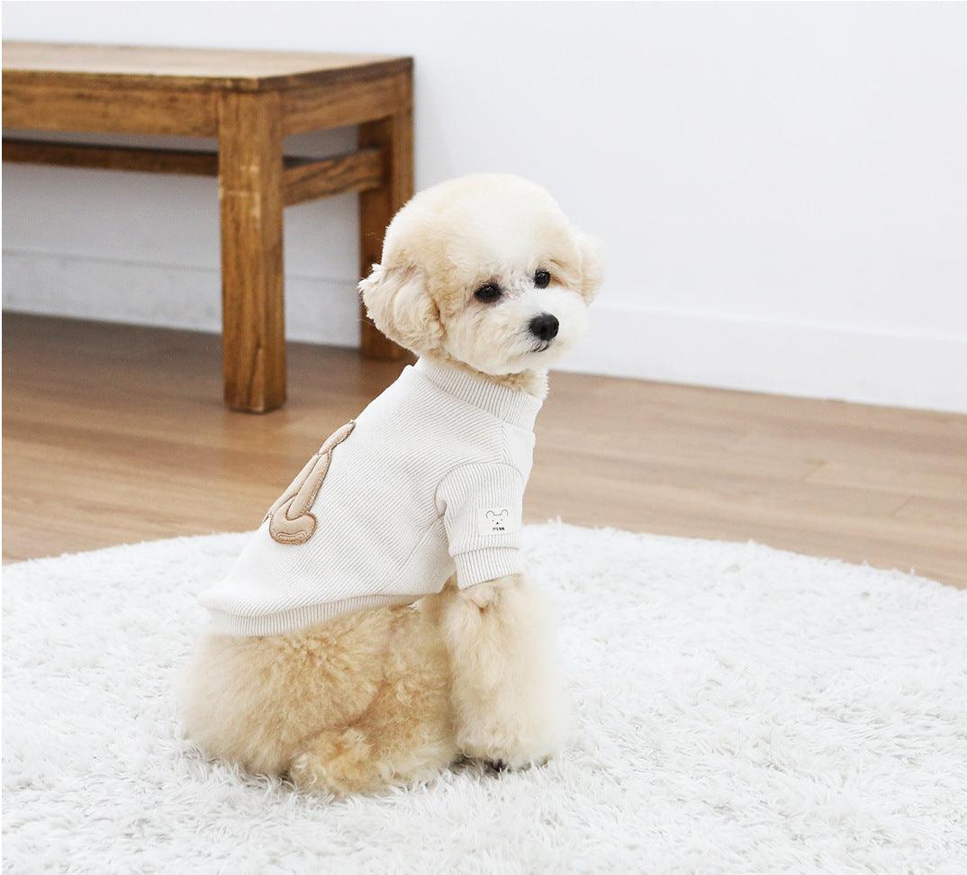 Comfortable Knitted Pet Sweater Dog Clothing - Dog Hugs Cat