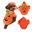Halloween Pet Clothes Pumpkin Demon Transformation Costume - Dog Hugs Cat
