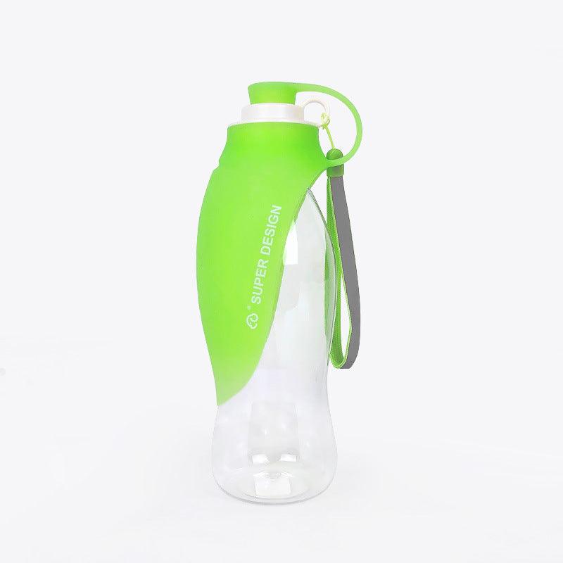 Pet Portable Drinking Cup For Dog Water Bottle - Dog Hugs Cat