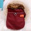 Reflective And Warm Pet Fur Coat With Fur Collar - Dog Hugs Cat