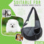 Go Out And Carry Your Dog With Sidestep Bag - Dog Hugs Cat
