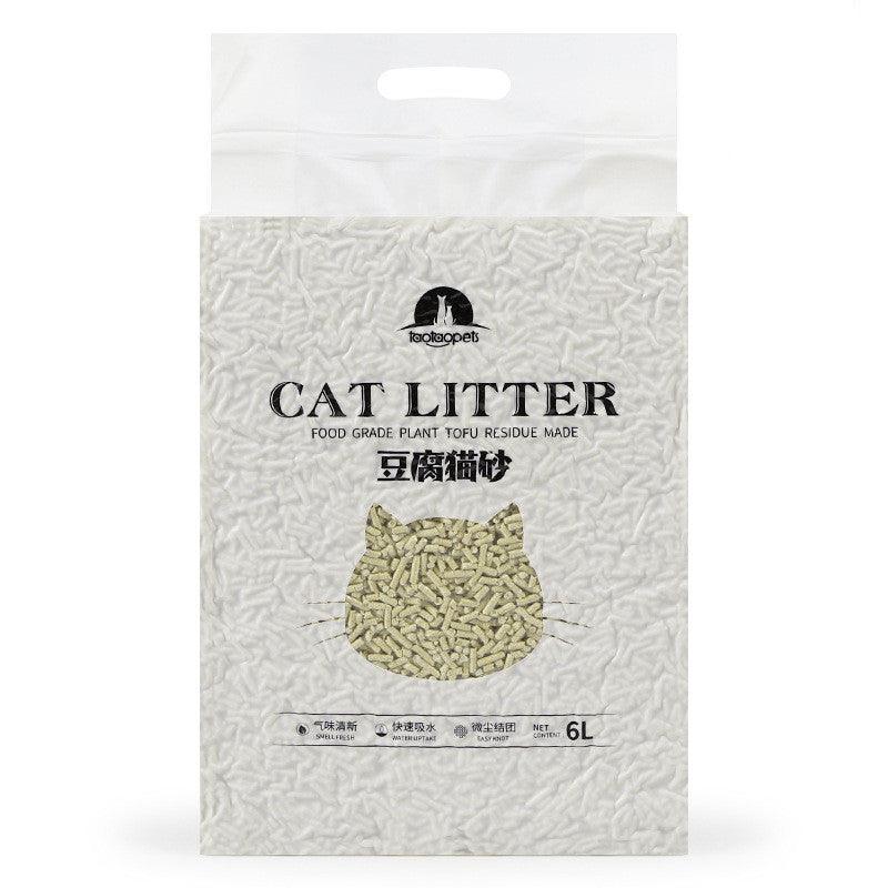Green Tea Flavour Biodegradable Plant Cat Litter - Dog Hugs Cat