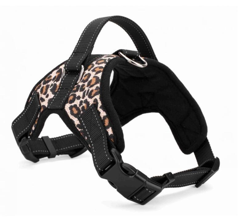 Adjustable Dog Chest Harness with Optional Accessories - Dog Hugs Cat