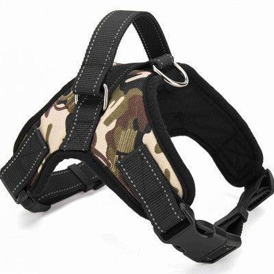 Adjustable Dog Chest Harness with Optional Accessories - Dog Hugs Cat