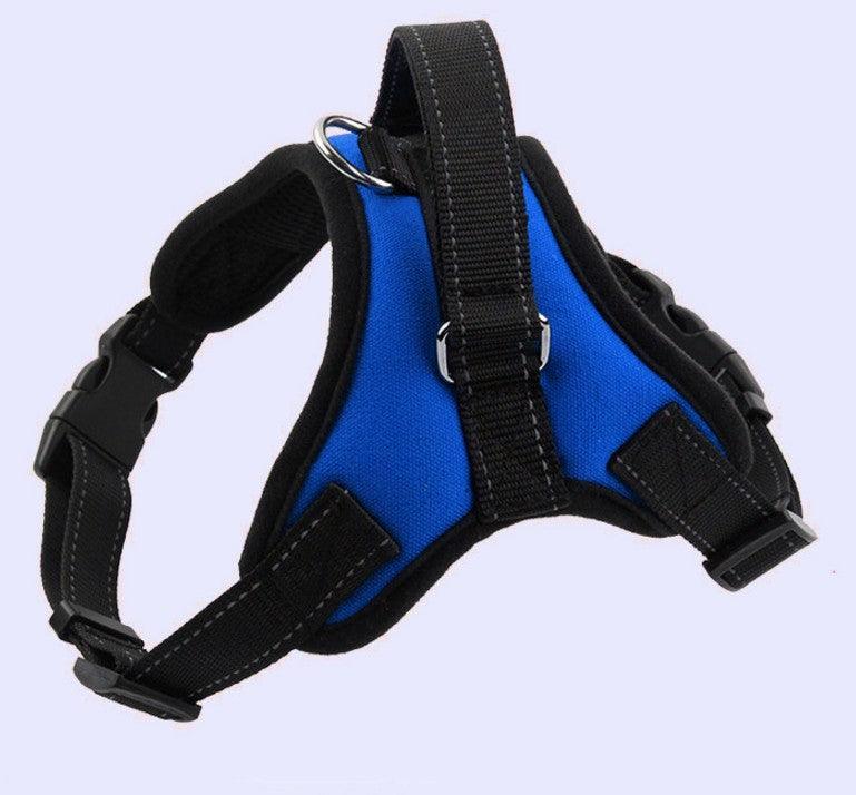 Adjustable Dog Chest Harness with Optional Accessories - Dog Hugs Cat