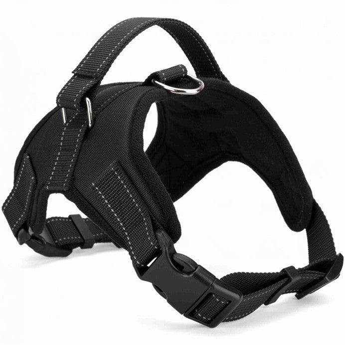 Adjustable Dog Chest Harness with Optional Accessories - Dog Hugs Cat