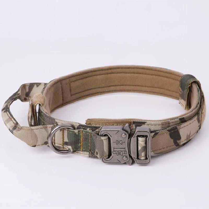 Adjustable Tactical K9 Dog Collar - Premium Quality Pet Collar for the Ultimate Control - Dog Hugs Cat