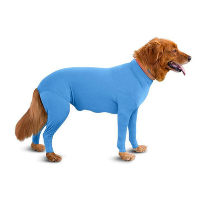 Alluring Four-Legged Elastic Pet Clothing for Autumn and Winter - Dog Hugs Cat