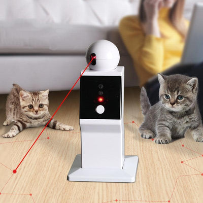 Amusing Cat Companion: Interactive Smart Toy Robot - Dog Hugs Cat