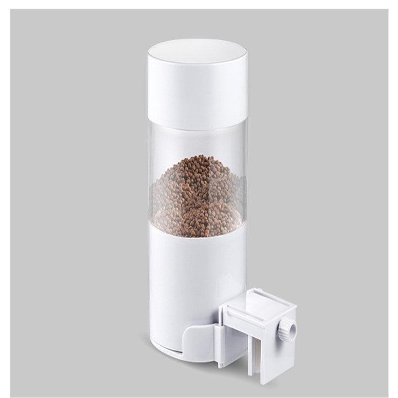 Automatic Fish Feeder - Effortless Aquarium Feeding Solution - Dog Hugs Cat