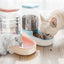 Automatic Pet Feeder and Drinking Fountain Combo - Dog Hugs Cat