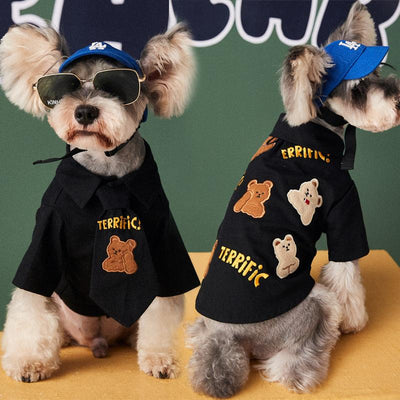 Dog Clothes Trendy And Handsome Small And Medium-Sized Dog Pets - Dog Hugs Cat