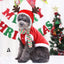 Christmas Pet Supplies Clothes Cat Cotton Clothes - Dog Hugs Cat