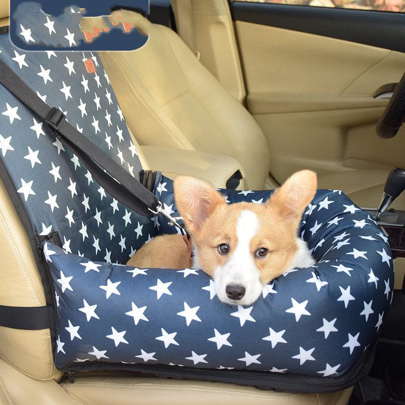 Car Kennel Pet Travel Car Seat Small And Medium-Sized Dog Kennel Cushion Pets Supplies - Dog Hugs Cat