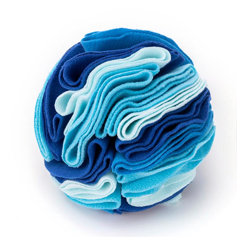 Snuffle Ball Interactive Dog Toys Ball Dog Brain Mental Stimulating Puzzle Toys For Dogs Enrichment Game Feeding Mat For Stress Relief Portable Machine Washable - Dog Hugs Cat