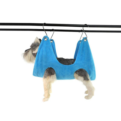 Dog Grooming Hammock, Nail Trimming Helper, Dog Grooming Harness Multifunctional Restraints, For Small Medium Large Dogs And Cats Bathing, Washing, Grooming, And Trimming Nails - Dog Hugs Cat