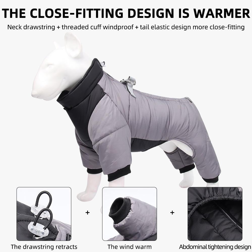 Small Medium-Sized Winter Thicken Dog Clothes - Dog Hugs Cat