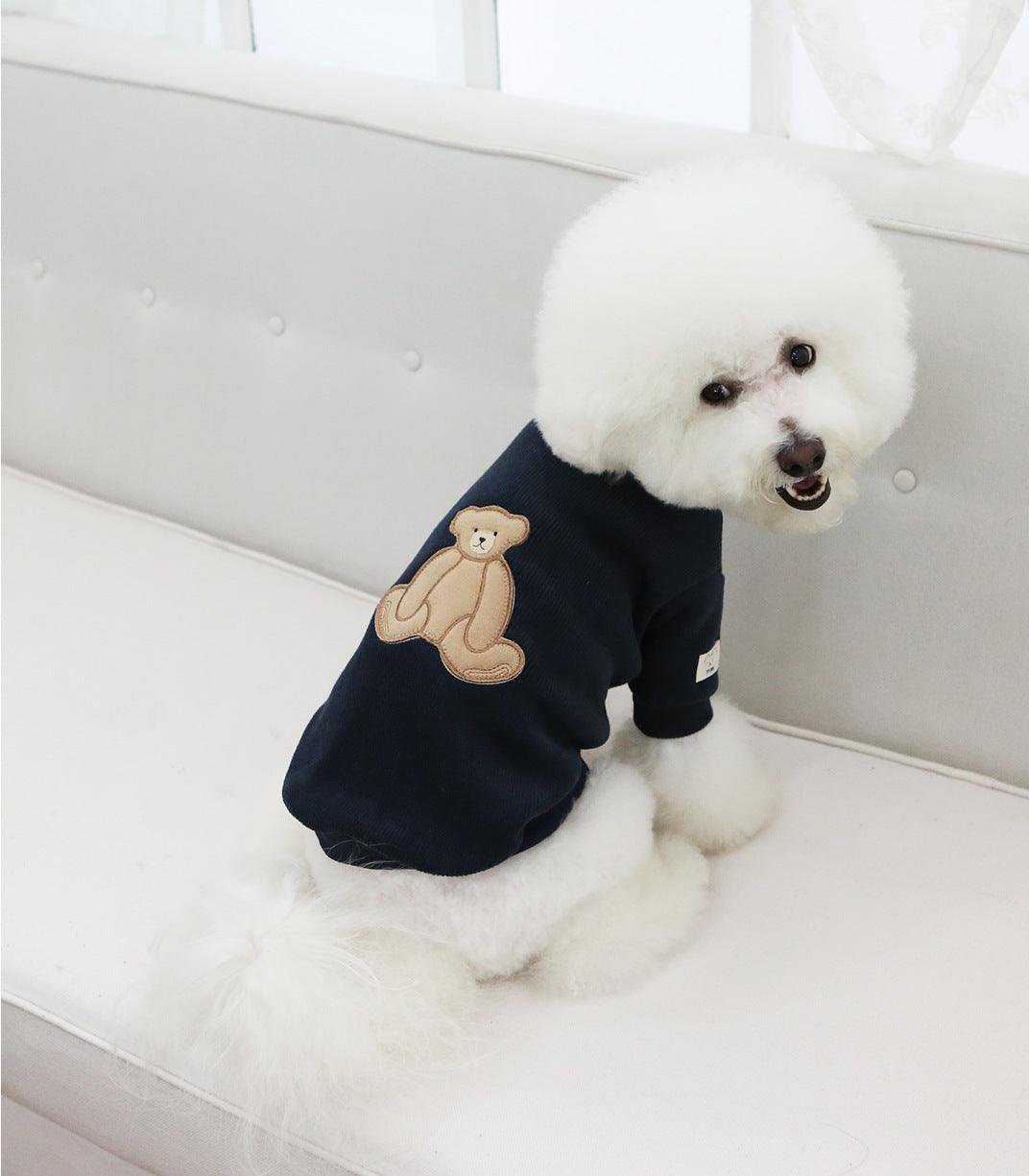 Comfortable Knitted Pet Sweater Dog Clothing - Dog Hugs Cat