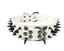 Black Spiked Leather Dog Collar for Large Breeds - Dog Hugs Cat