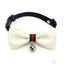 British Monochrome Nylon Cat Bell Collar - Dog Hugs Cat