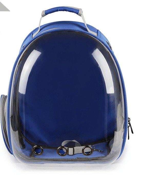 Bubble Pet Sightseeing Backpack: Portable and Stylish Carrier for Small Animals - Dog Hugs Cat