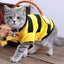 Buzzing Bee Pet Apparel: Soft Fleece Clothes for Dogs and Cats - Dog Hugs Cat