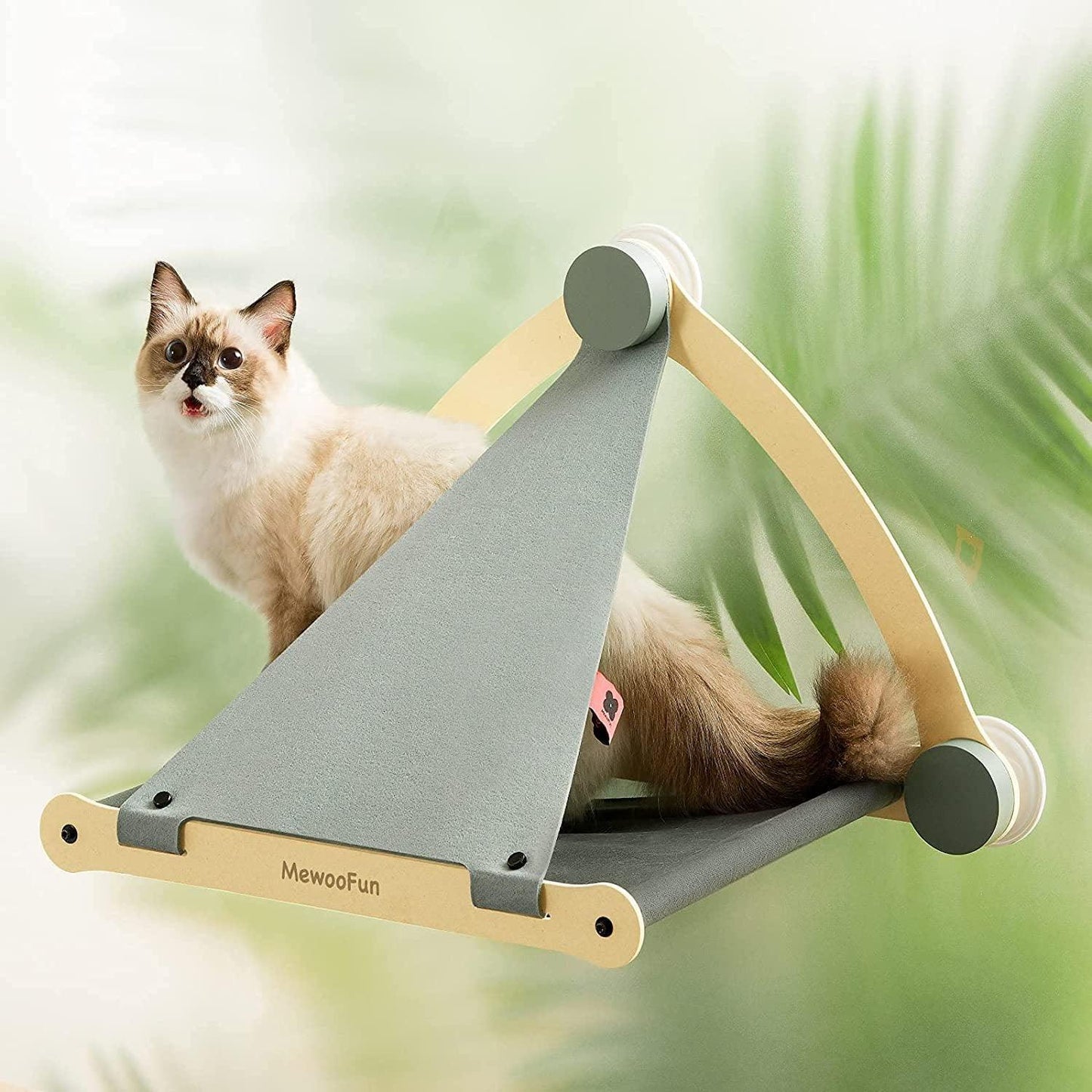 Cat Hammock Pet Hanging Beds Cat Sunny Window Seat Mount Soft Pet Shelf Seat Beds Holds Up To 30 Lbs Detachable Cat Supplies - Dog Hugs Cat