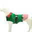 Fashion Christmas Clothes Green Elf Pet Dog Christmas Costume - Dog Hugs Cat